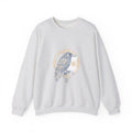 Matching Couple Sweatshirt - Huginn & Muninn Matching Couple Premium Fleece Sweatshirt Minimalist Art His Hers Christmas Gift - Design A