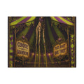 Giraffe on Stilts Wall Art Canvas 24×36 Baroque Studio Decor Maximalist Print