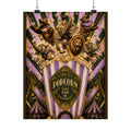 Popcorn Box Animals Wall Art Poster 18×24 Art Deco Entryway Decor Maximalist Print