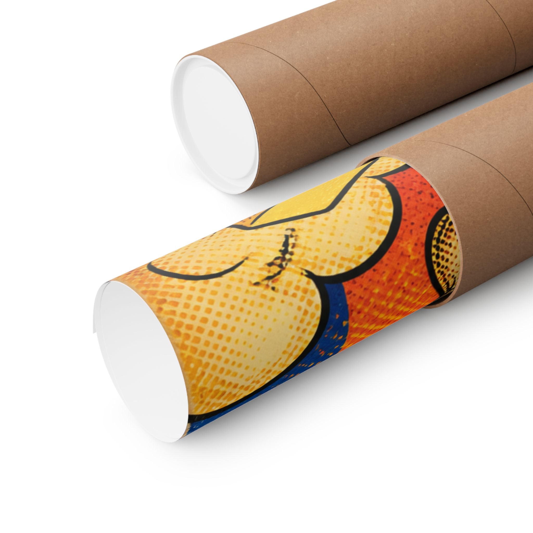 Croissant Hot Air Balloon Wall Art Poster 24×36 Pop Art Restaurant Decor Maximalist Print