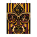 Sunglasses Circus Ring Wall Art Poster 18×24 Art Deco Entryway Decor Maximalist Print