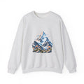 Matching Couple Sweatshirt - Mountain & Ocean Matching Couple Comfort Colors Crew Geometric Art His Hers Love Gift - Design A