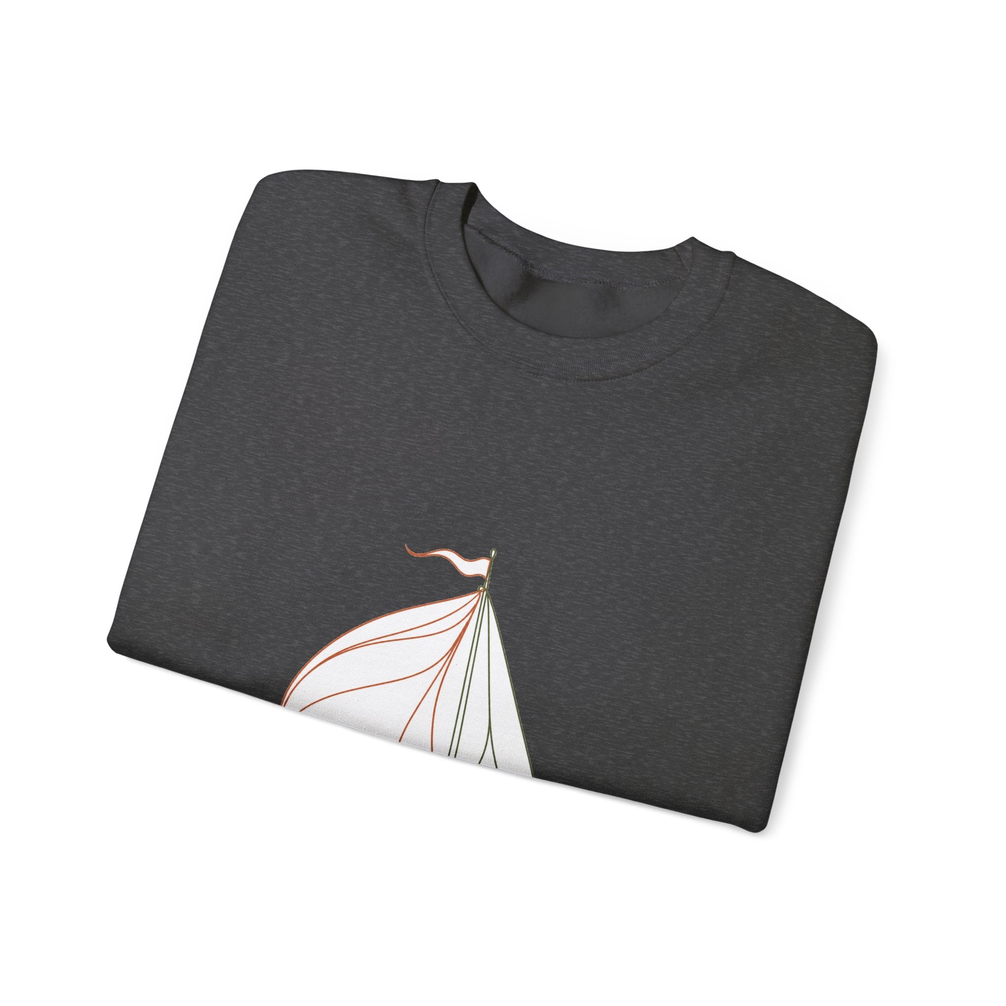Matching Couple Sweatshirt - Anchor & Sail Matching Couple Crewneck Sweatshirt Minimalist Art His Hers Valentine Gift - Design B