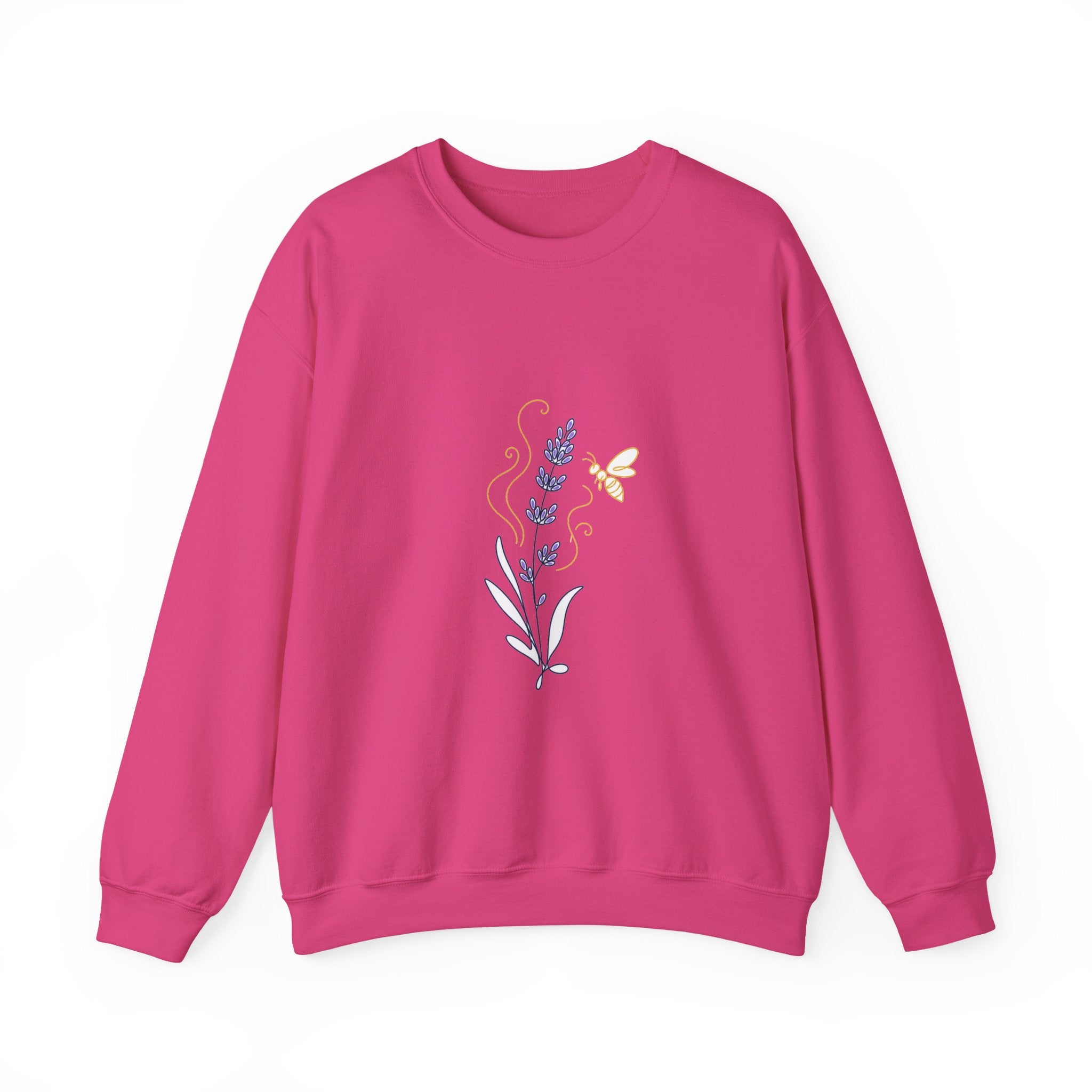 Matching Couple Sweatshirt - Lavender & Thistle Matching Couple Comfort Colors Crew Minimalist Art His Hers Christmas Gift - Design A