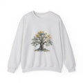 Matching Couple Sweatshirt - Ancient Oak & Deep Roots Matching Couple Comfort Colors Crew Watercolor Art His Hers Birthday Gift - Design A