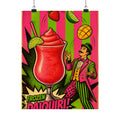 Daiquiri Fruit Juggler Wall Art Poster 18×24 Pop Art Living Room Decor Maximalist Print