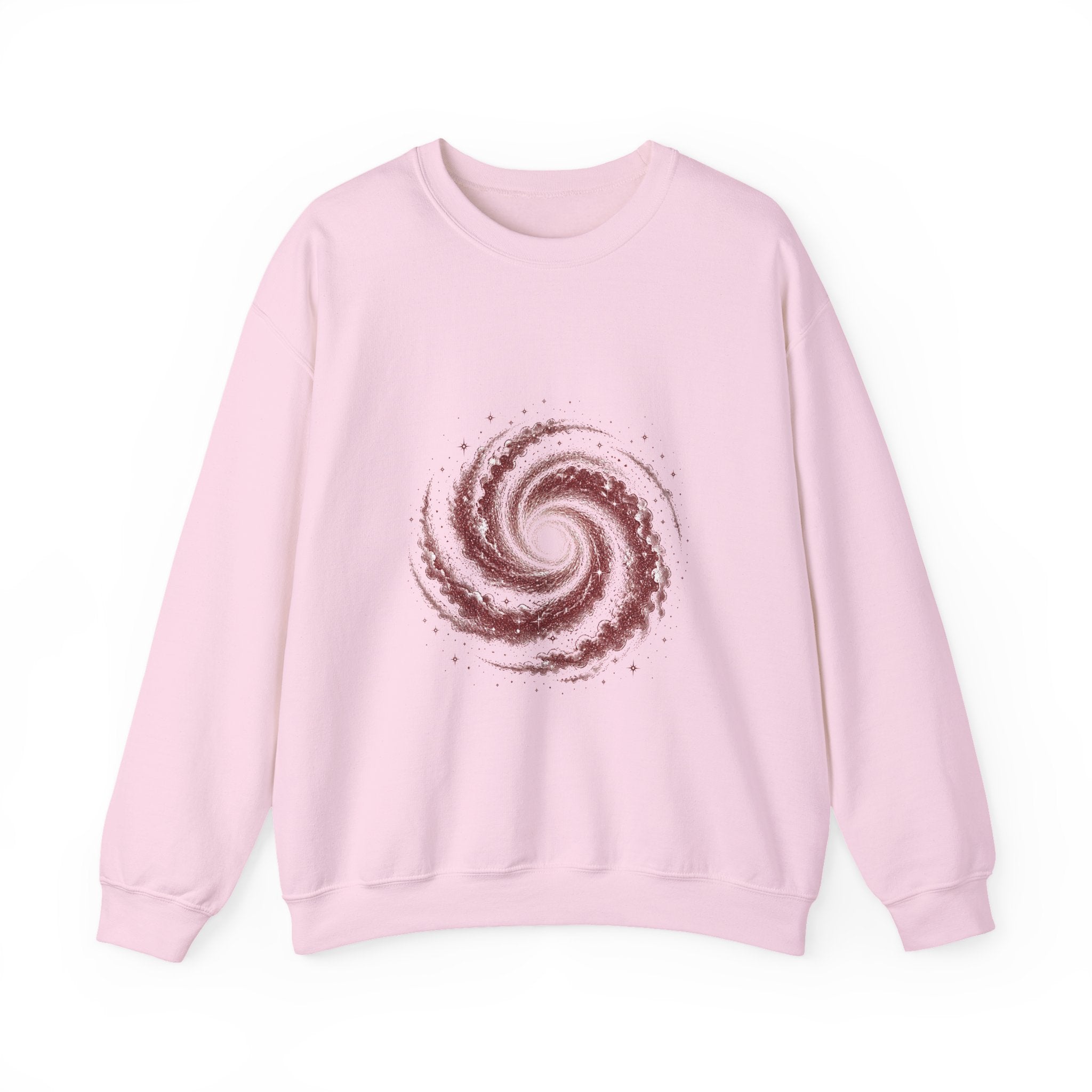 Matching Couple Sweatshirt - Galaxy & Supernova Matching Couple Comfort Colors Crew Hand-Drawn Art His Hers Anniversary Gift - Design A