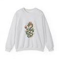 Matching Couple Sweatshirt - Dragon & Phoenix Matching Couple Comfort Colors Crew Hand-Drawn Art His Hers Anniversary Gift - Design A