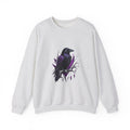 Matching Couple Sweatshirt - Raven & Swan Matching Couple Premium Fleece Sweatshirt Geometric Art His Hers Love Gift - Design A