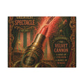 Lipstick Cannon Wall Art Canvas 16×20 Baroque Home Office Decor Maximalist Print