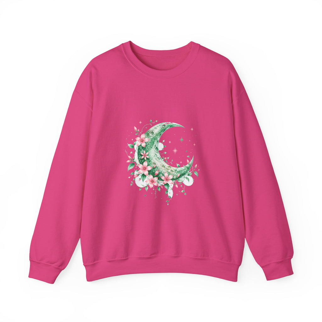 Matching Couple Sweatshirt - Sun & Moon Matching Couple Premium Fleece Sweatshirt Watercolor Art His Hers Birthday Gift - Design A