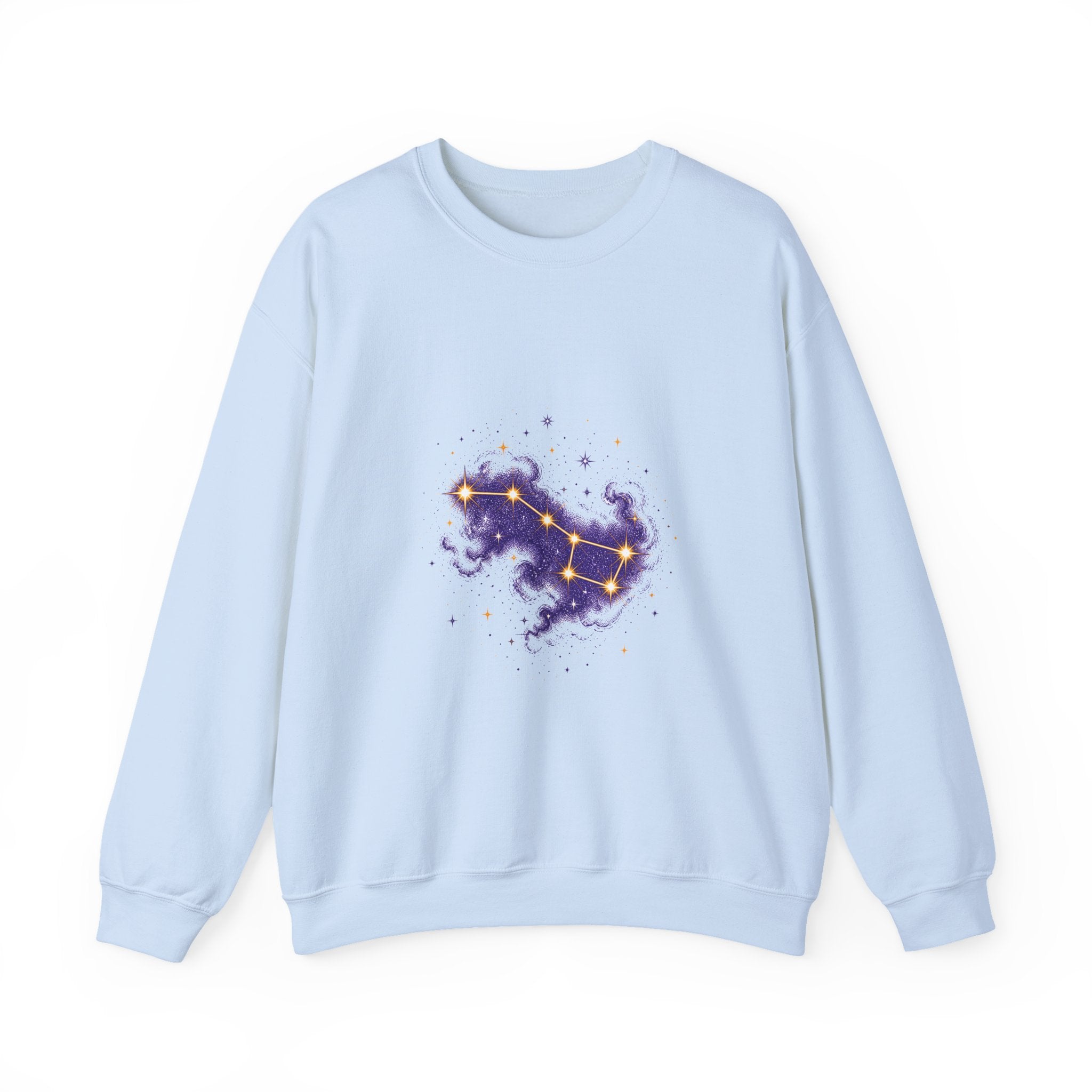 Matching Couple Sweatshirt - Big & Little Dipper Matching Couple Crewneck Sweatshirt Hand-Drawn Art His Hers Best Friend Gift - Design A