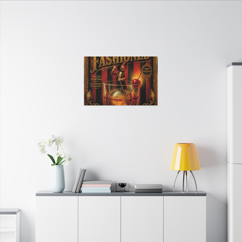 Old Fashioned Ringmaster Wall Art Canvas 16×20 Baroque Home Office Decor Maximalist Print