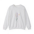 Matching Couple Sweatshirt - Lavender & Thistle Matching Couple Crewneck Sweatshirt Minimalist Art His Hers Valentine Gift - Design A