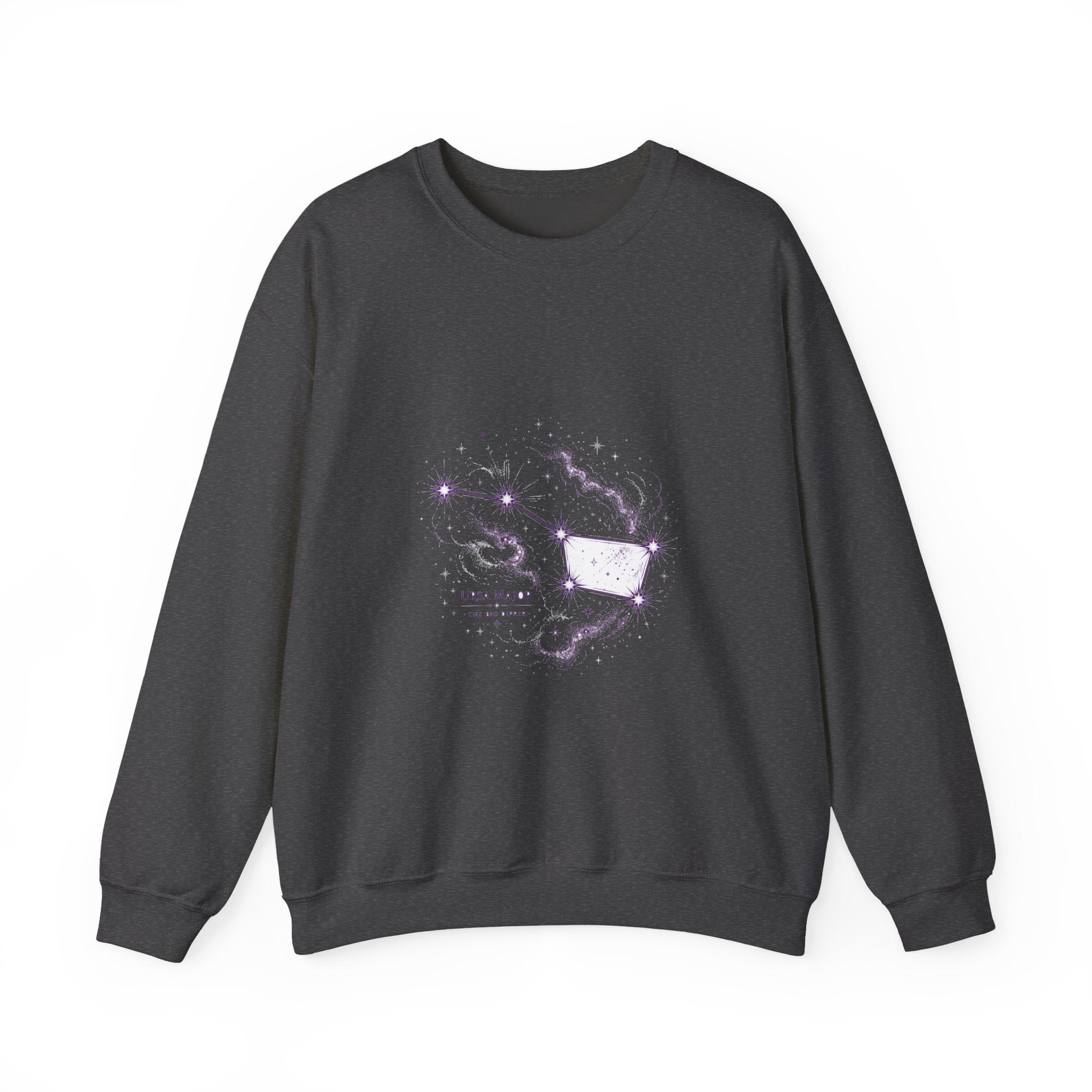 Matching Couple Sweatshirt - Big & Little Dipper Matching Couple Comfort Colors Crew Hand-Drawn Art His Hers Anniversary Gift - Design A