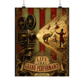Film Camera Projector Show Wall Art Poster 18×24 Baroque Home Office Decor Maximalist Print