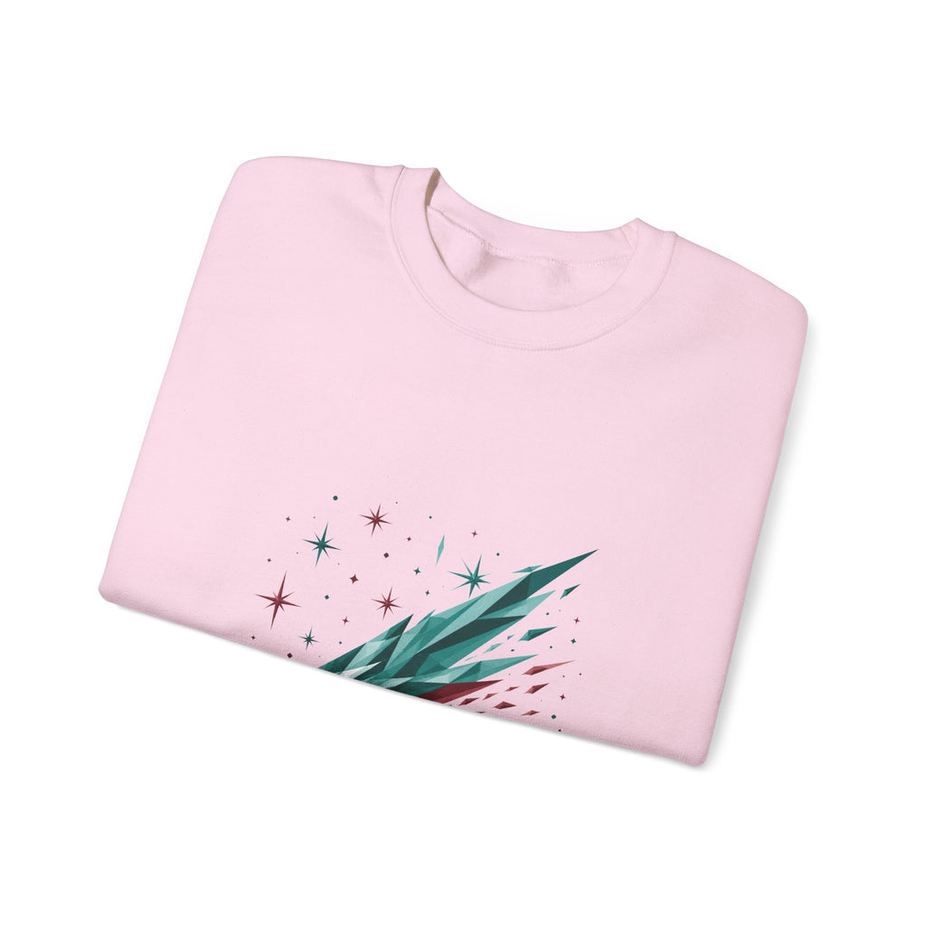Matching Couple Sweatshirt - Comet & Asteroid Matching Couple Comfort Colors Crew Geometric Art His Hers Love Gift - Design A