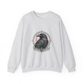 Matching Couple Sweatshirt - Huginn & Muninn Matching Couple Crewneck Sweatshirt Hand-Drawn Art His Hers Best Friend Gift - Design A