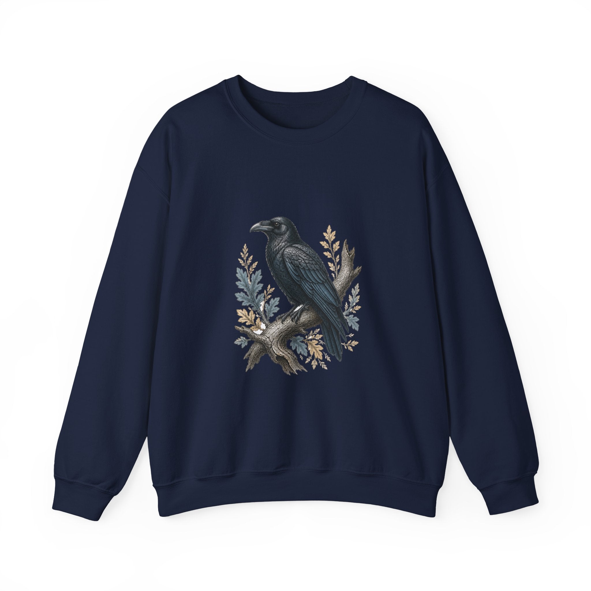 Matching Couple Sweatshirt - Raven & Swan Matching Couple Comfort Colors Crew Vintage Art His Hers Honeymoon Gift - Design A