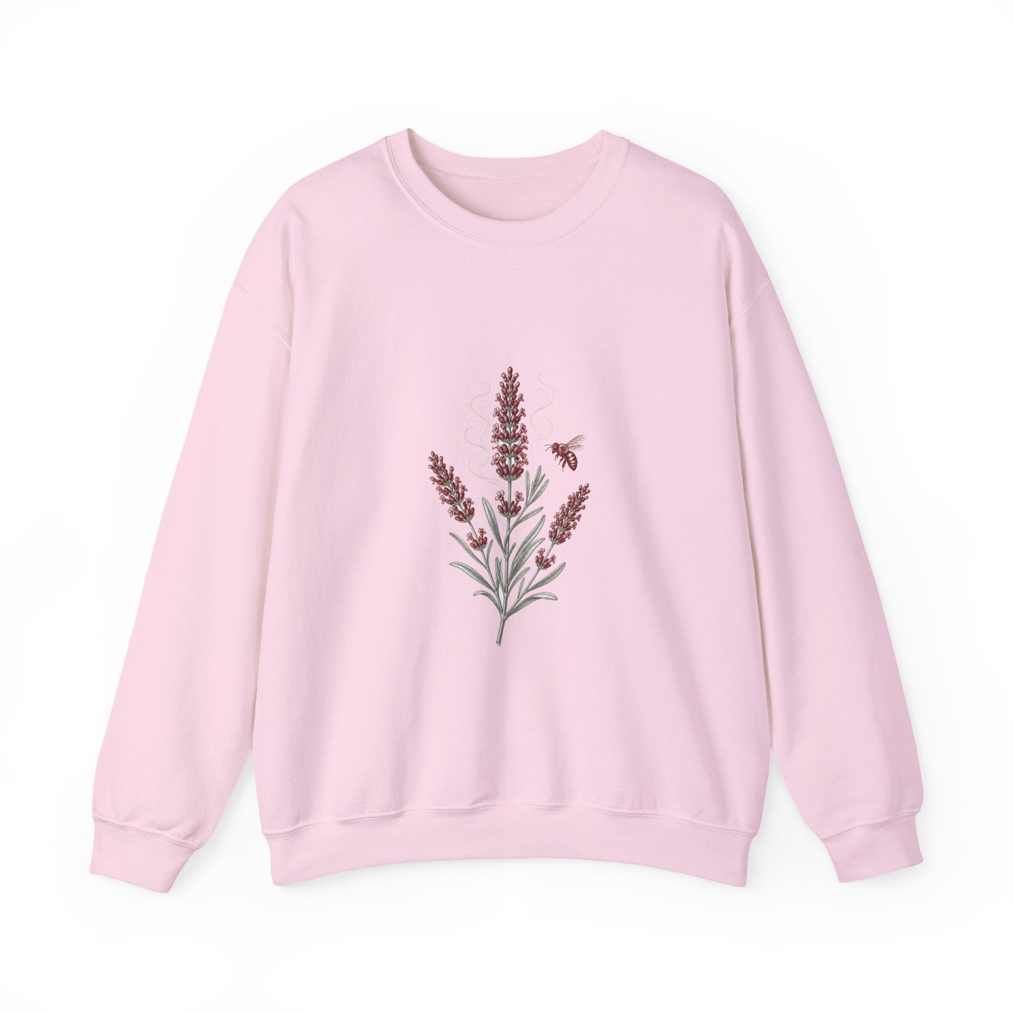Matching Couple Sweatshirt - Lavender & Thistle Matching Couple Premium Fleece Sweatshirt Vintage Art His Hers Honeymoon Gift - Design A