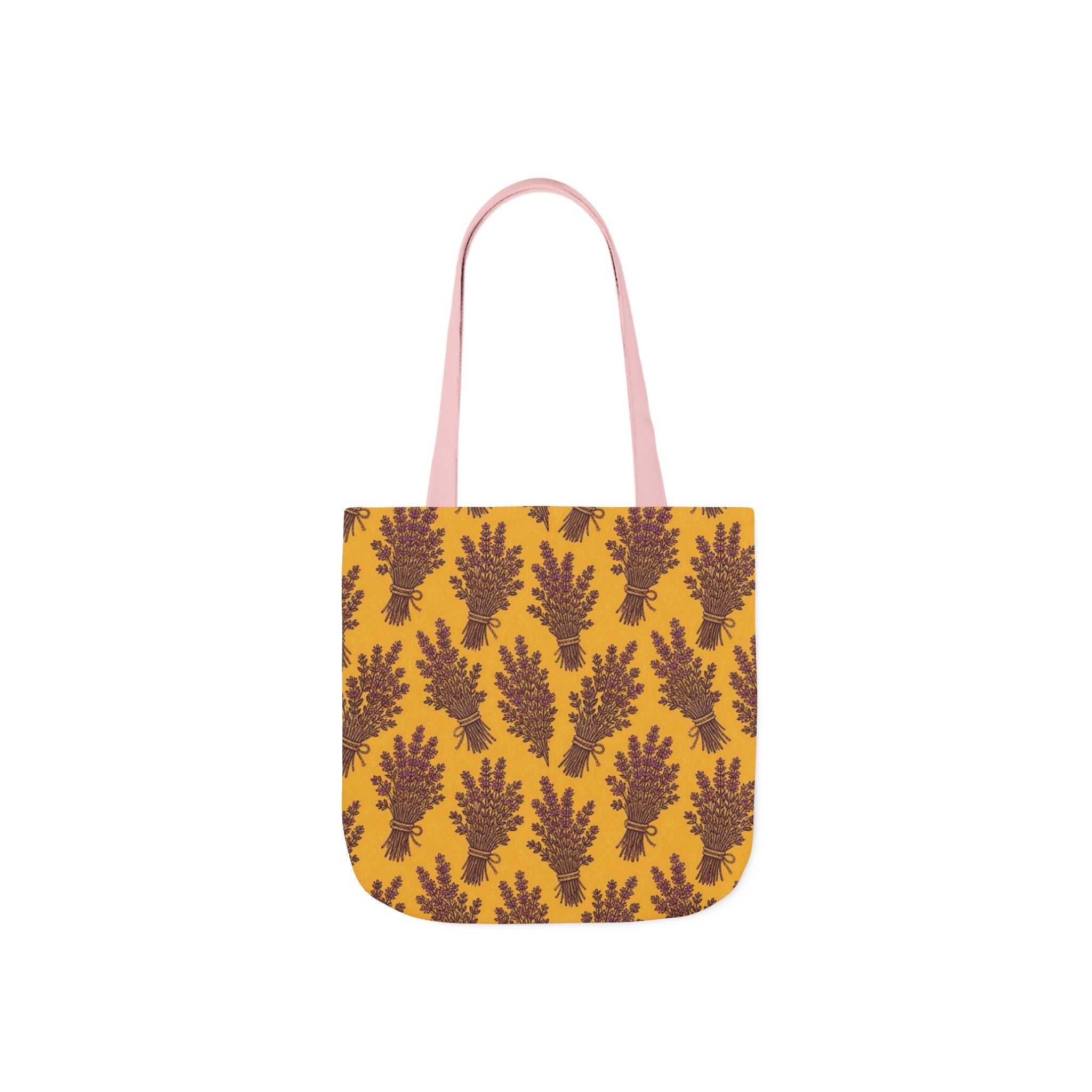 Thyme Bundles Canvas Tote Bag Mediterranean Kitchen Linocut Design Italian Cottagecore Gift