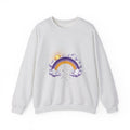 Matching Couple Sweatshirt - Storm & Rainbow Matching Couple Premium Fleece Sweatshirt Vintage Art His Hers Honeymoon Gift - Design B