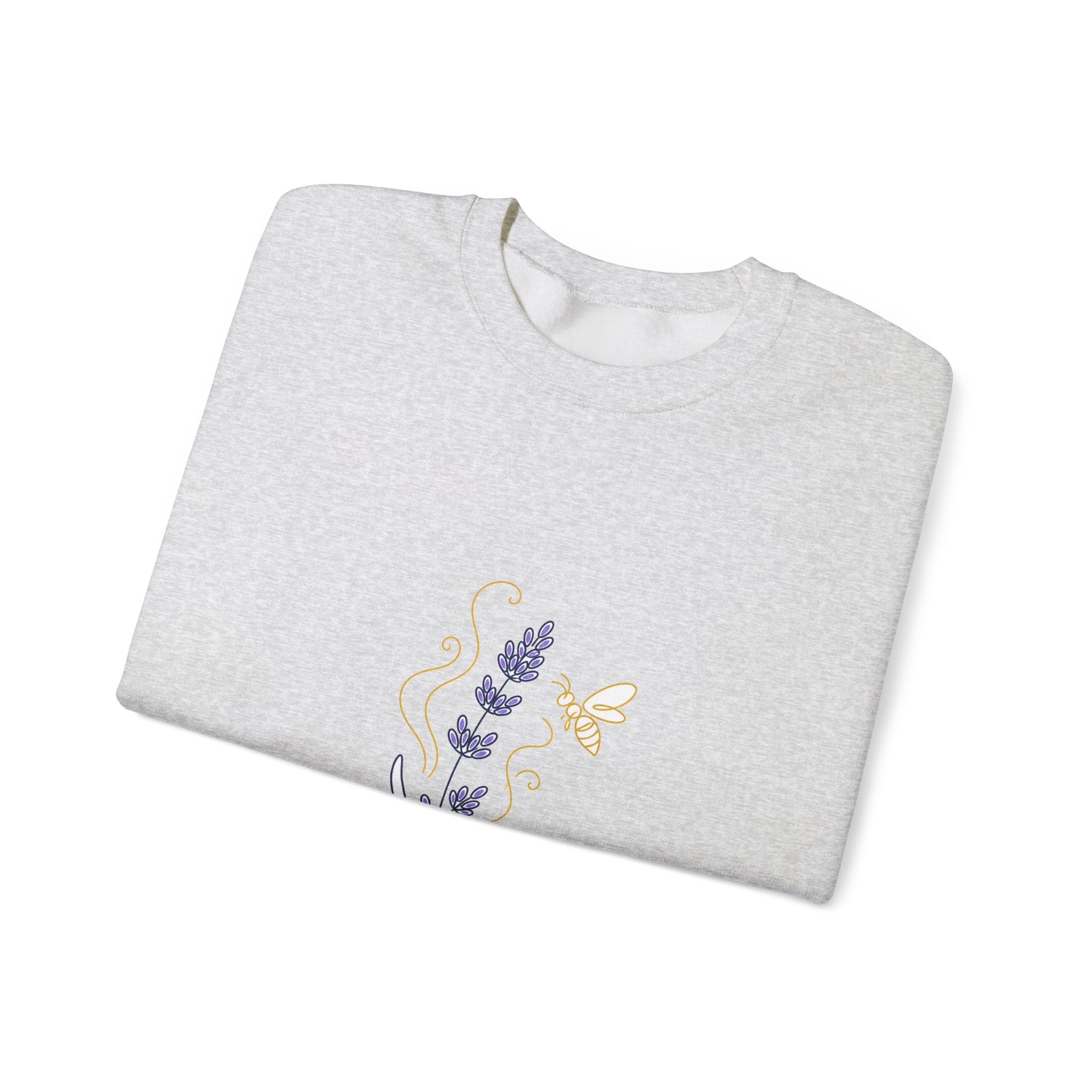 Matching Couple Sweatshirt - Lavender & Thistle Matching Couple Comfort Colors Crew Minimalist Art His Hers Christmas Gift - Design A