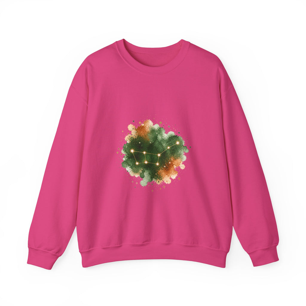 Matching Couple Sweatshirt - Big & Little Dipper Matching Couple Crewneck Sweatshirt Watercolor Art His Hers Engagement Gift - Design A