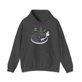 Matching Couple Sweatshirt - Vinyl & Cassette Matching Couple Hooded Sweatshirt Minimalist Art His Hers Valentine Gift - Design A