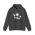 Matching Couple Sweatshirt - Sun & Moon Matching Couple Hooded Sweatshirt Minimalist Art His Hers Valentine Gift - Design B