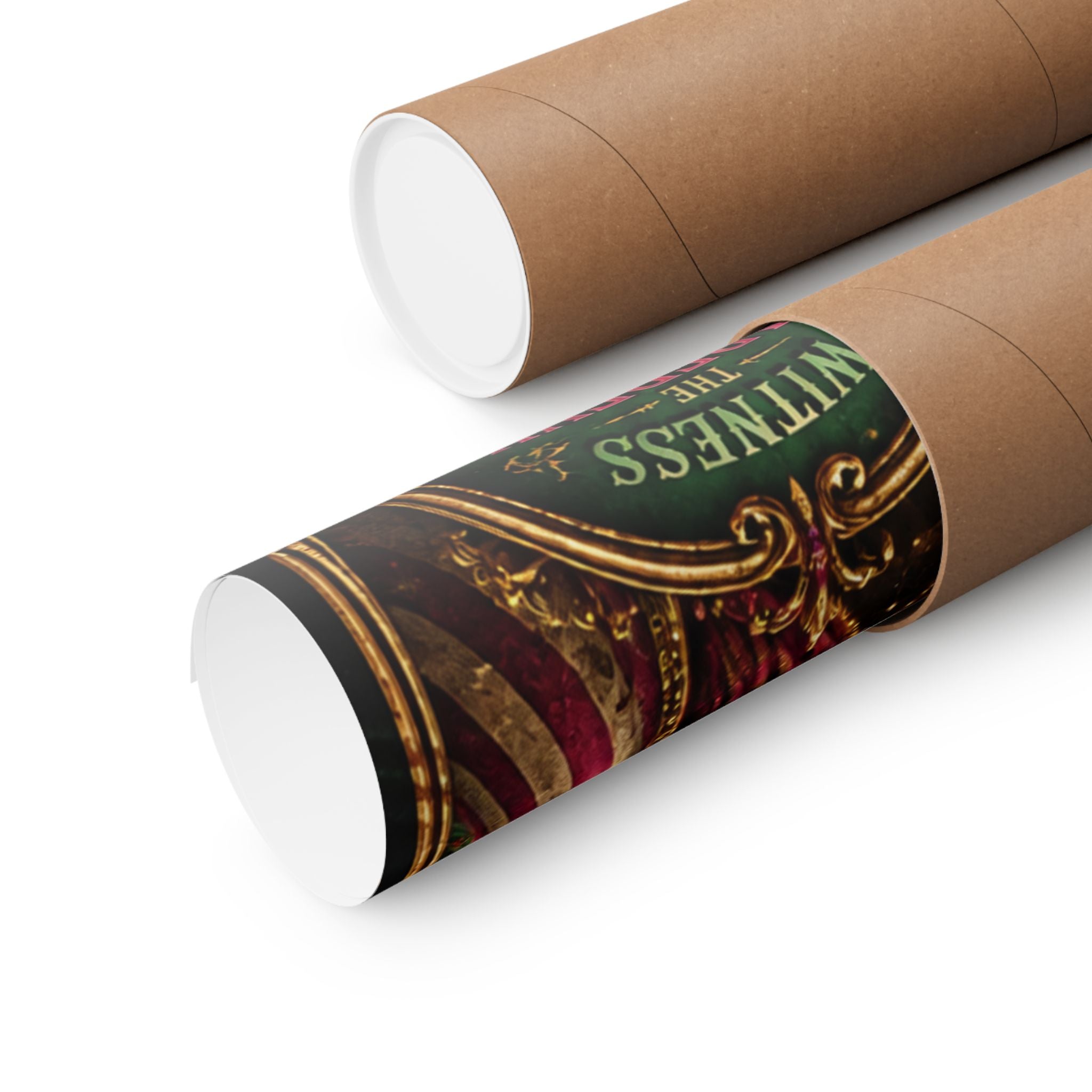 Lipstick Cannon Wall Art Poster 24×36 Baroque Studio Decor Maximalist Print