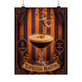 Espresso Martini Acrobat Wall Art Poster 18×24 Baroque Home Office Decor Maximalist Print