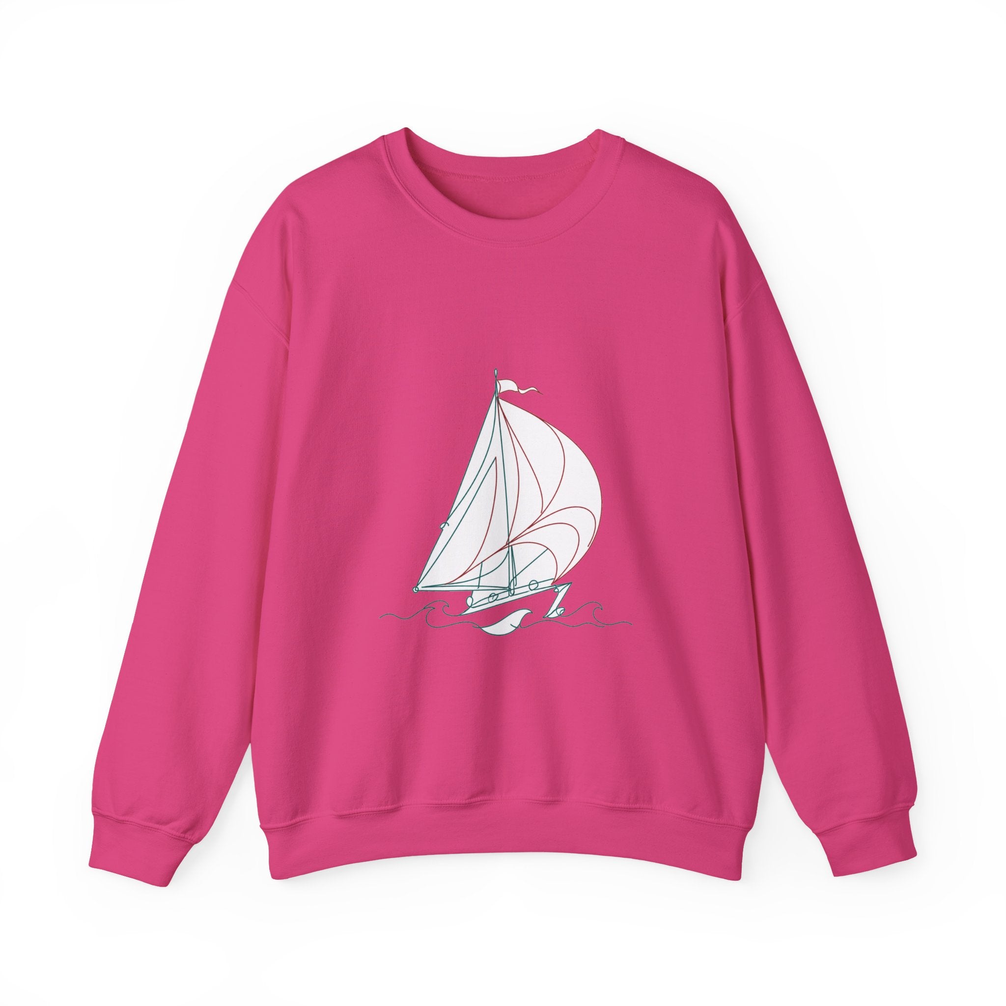 Matching Couple Sweatshirt - Anchor & Sail Matching Couple Comfort Colors Crew Minimalist Art His Hers Christmas Gift - Design B