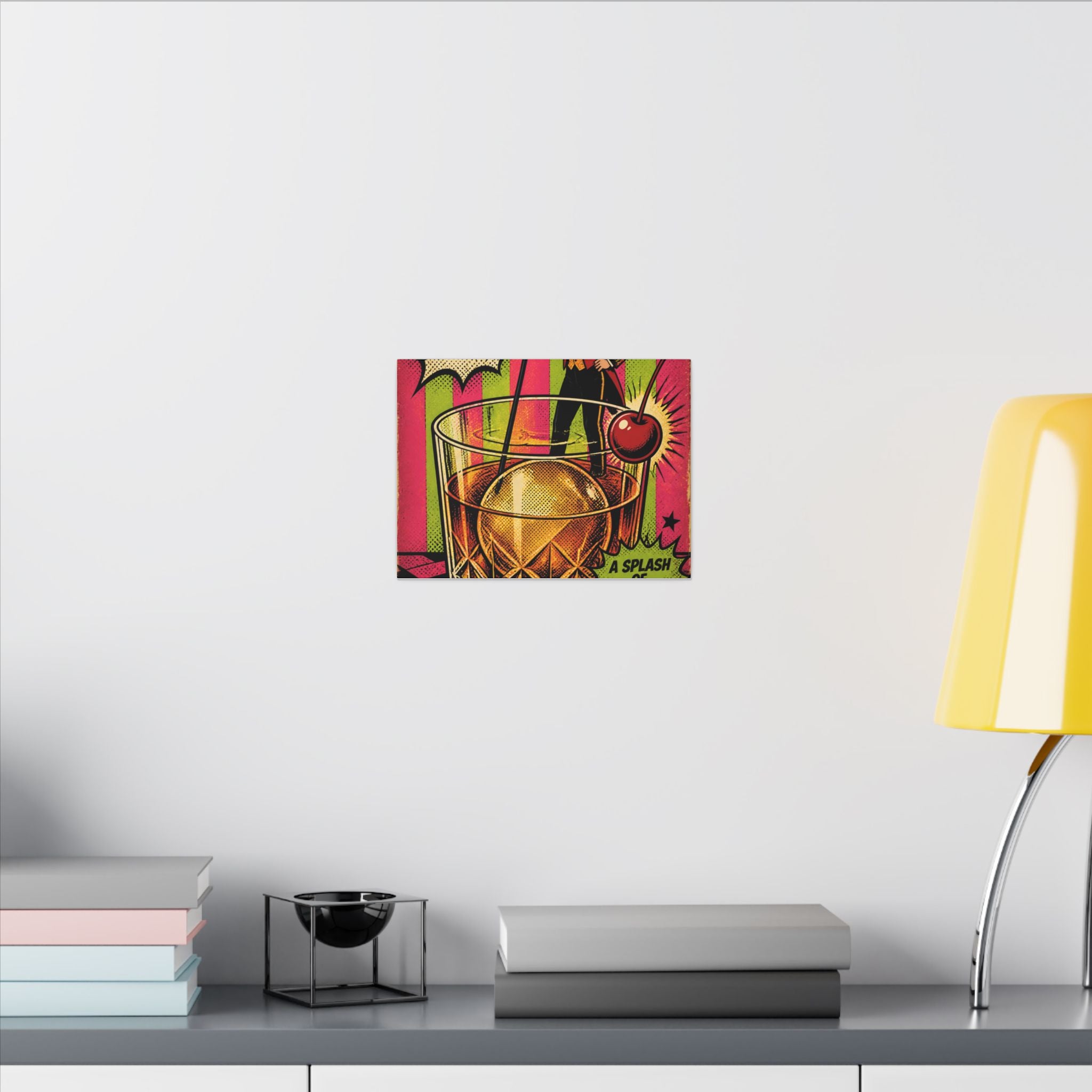 Old Fashioned Ringmaster Wall Art Canvas 24×36 Pop Art Restaurant Decor Maximalist Print