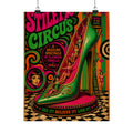 High Heel Slide Wall Art Poster 18×24 Psychedelic Cafe Decor Maximalist Print