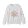 Matching Couple Sweatshirt - Lavender Fields & Canyon Matching Couple Comfort Colors Crew Minimalist Art His Hers Christmas Gift - Design B