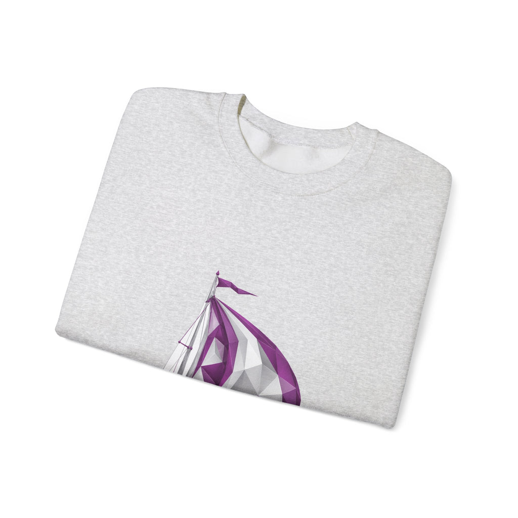 Matching Couple Sweatshirt - Anchor & Sail Matching Couple Comfort Colors Crew Geometric Art His Hers Love Gift - Design B