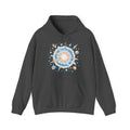Matching Couple Sweatshirt - Galaxy & Supernova Matching Couple Hooded Sweatshirt Geometric Art His Hers Couple Gift - Design B