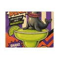 Margarita Balancing Seal Wall Art Canvas 24×36 Pop Art Restaurant Decor Maximalist Print