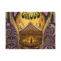 Light Bulb Circus Wall Art Canvas 16×20 Psychedelic Cafe Decor Maximalist Print