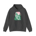 Matching Couple Sweatshirt - Wolf & Dove Matching Couple Hooded Sweatshirt Vintage Art His Hers Wedding Gift - Design A