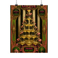 Champagne Tower Elephants Wall Art Poster 18×24 Baroque Home Office Decor Maximalist Print