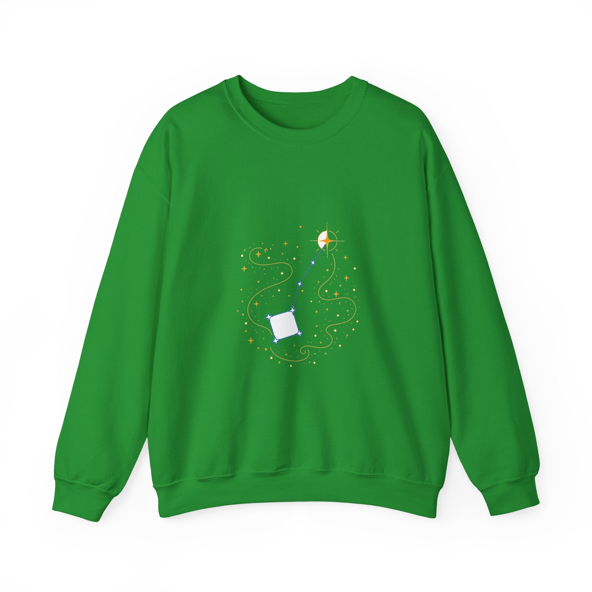 Matching Couple Sweatshirt - Big & Little Dipper Matching Couple Crewneck Sweatshirt Minimalist Art His Hers Valentine Gift - Design B