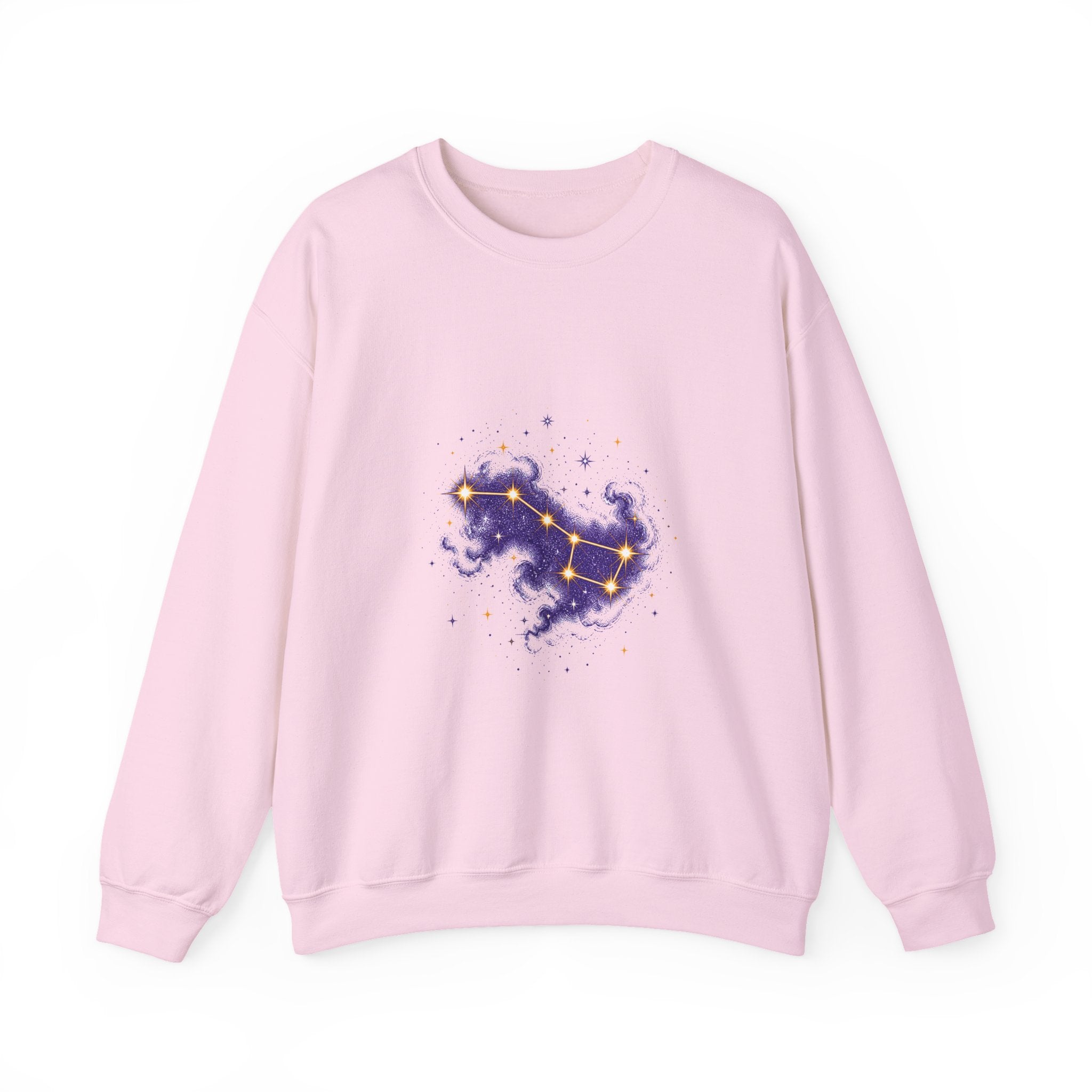 Matching Couple Sweatshirt - Big & Little Dipper Matching Couple Crewneck Sweatshirt Hand-Drawn Art His Hers Best Friend Gift - Design A