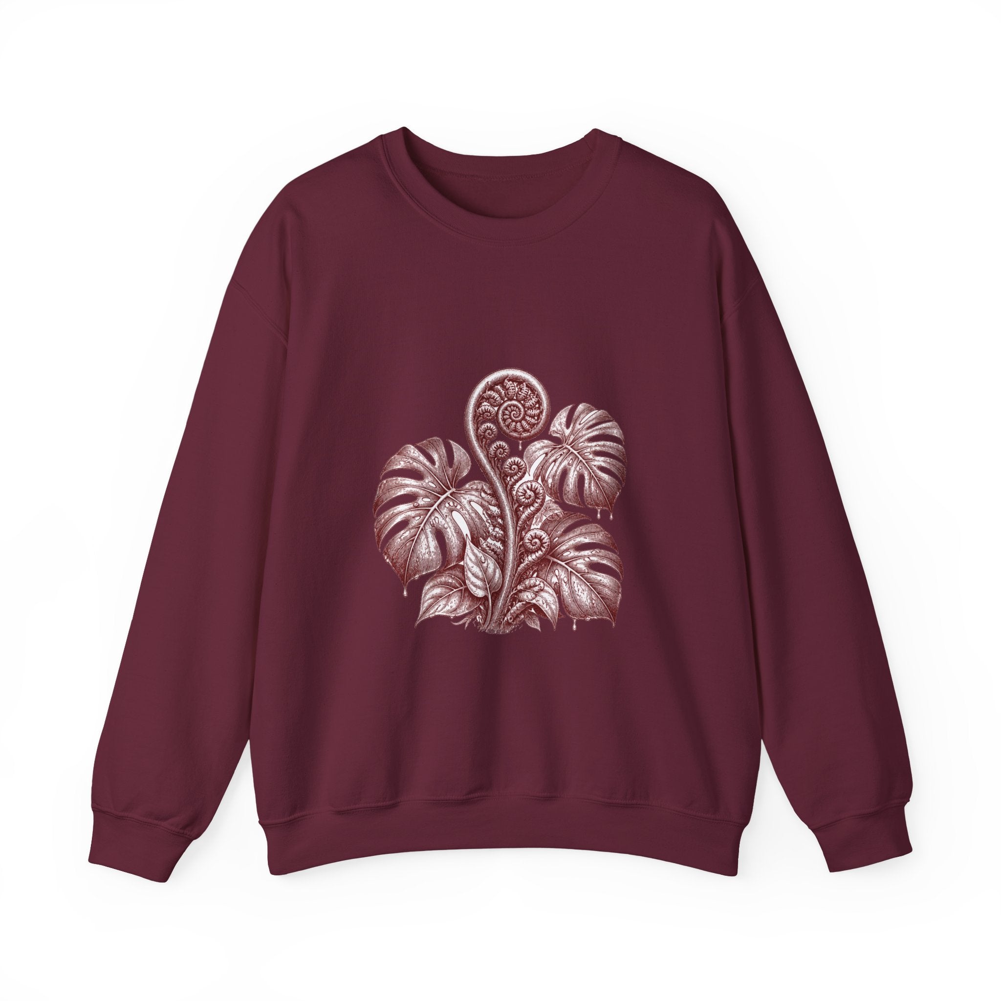 Matching Couple Sweatshirt - Desert & Rainforest Matching Couple Comfort Colors Crew Vintage Art His Hers Honeymoon Gift - Design B