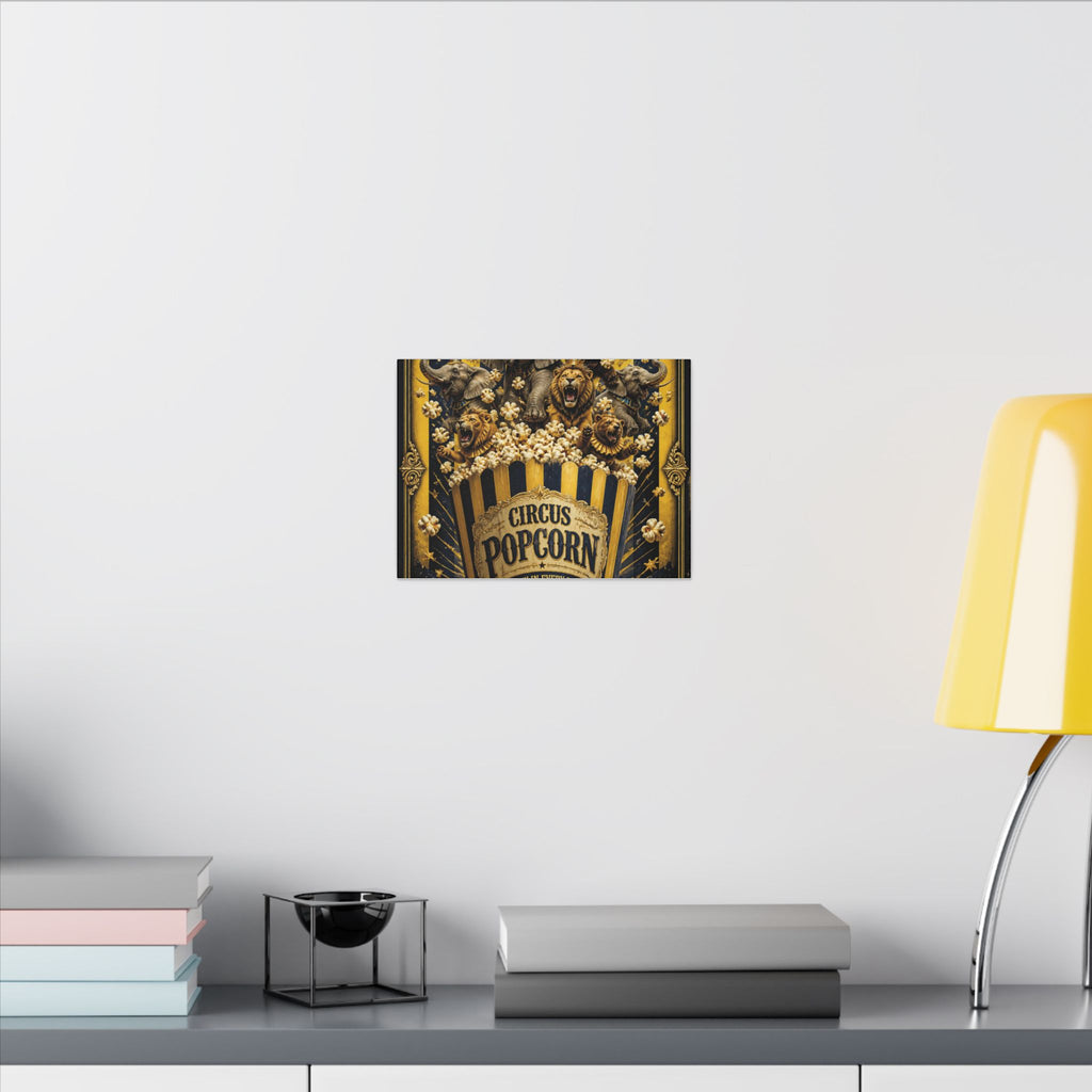 Popcorn Box Animals Wall Art Canvas 24×36 Baroque Studio Decor Maximalist Print