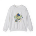 Matching Couple Sweatshirt - Butterfly & Moth Matching Couple Crewneck Sweatshirt Geometric Art His Hers Couple Gift - Design B