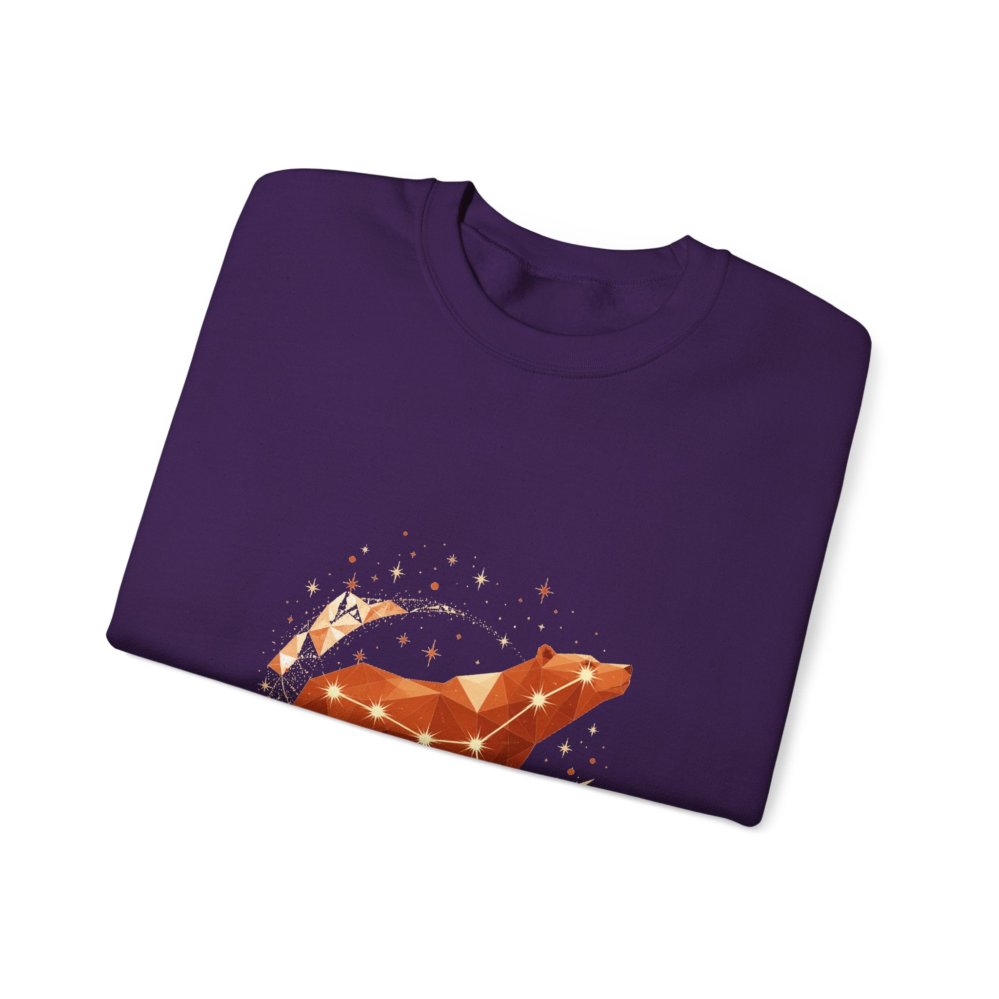 Matching Couple Sweatshirt - Big & Little Dipper Matching Couple Crewneck Sweatshirt Geometric Art His Hers Couple Gift - Design A