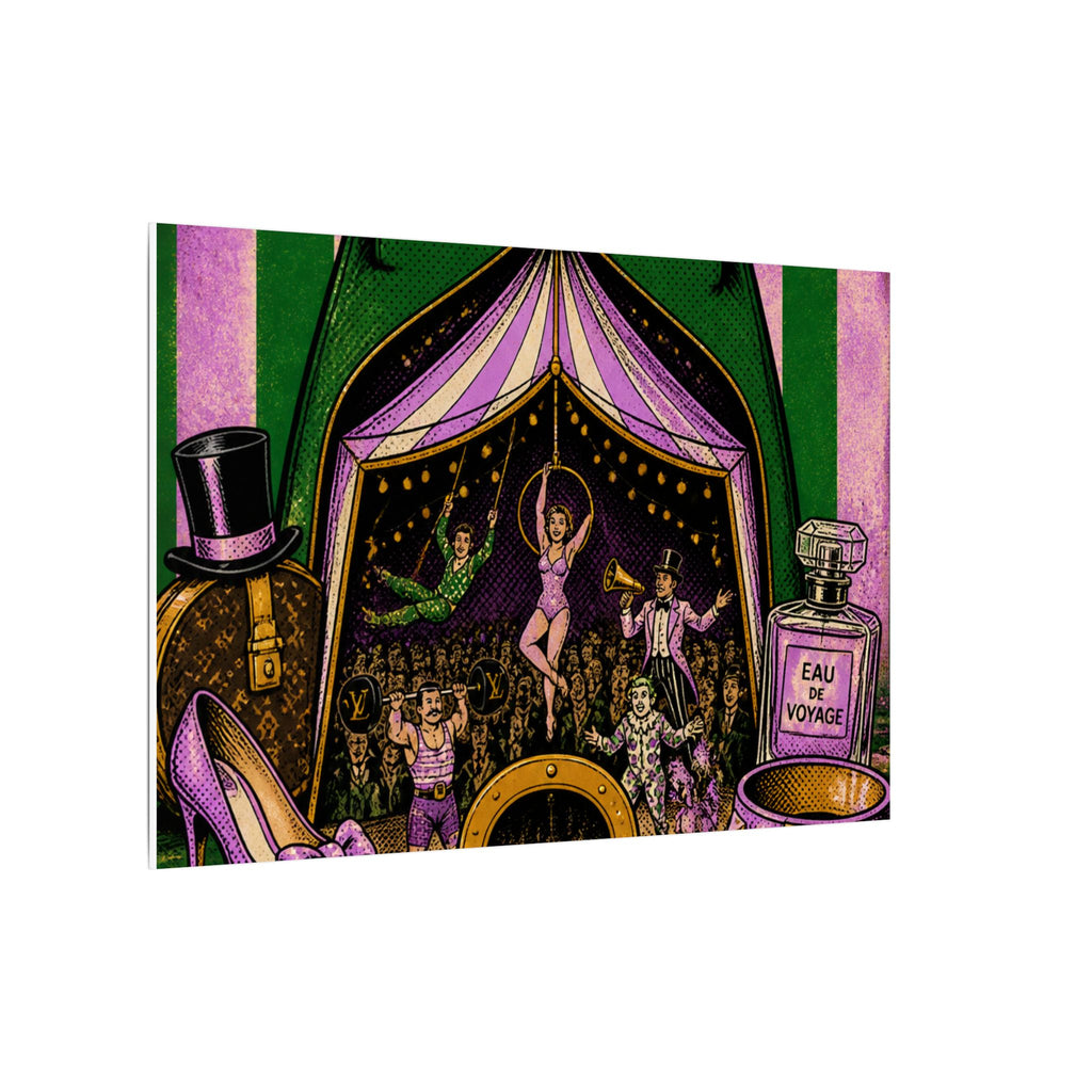 Handbag Big Top Wall Art Canvas 16×20 Pop Art Living Room Decor Maximalist Print