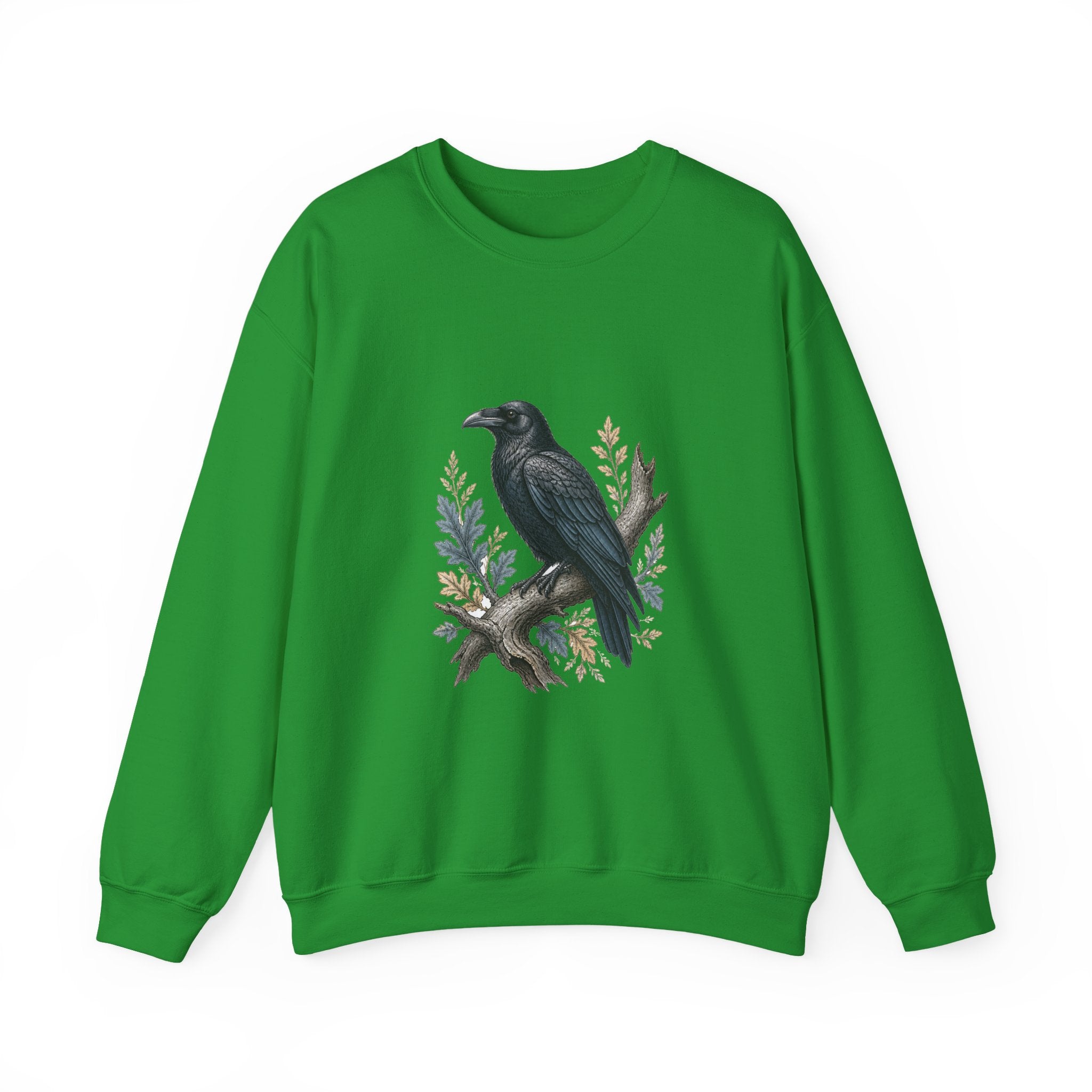 Matching Couple Sweatshirt - Raven & Swan Matching Couple Comfort Colors Crew Vintage Art His Hers Honeymoon Gift - Design A